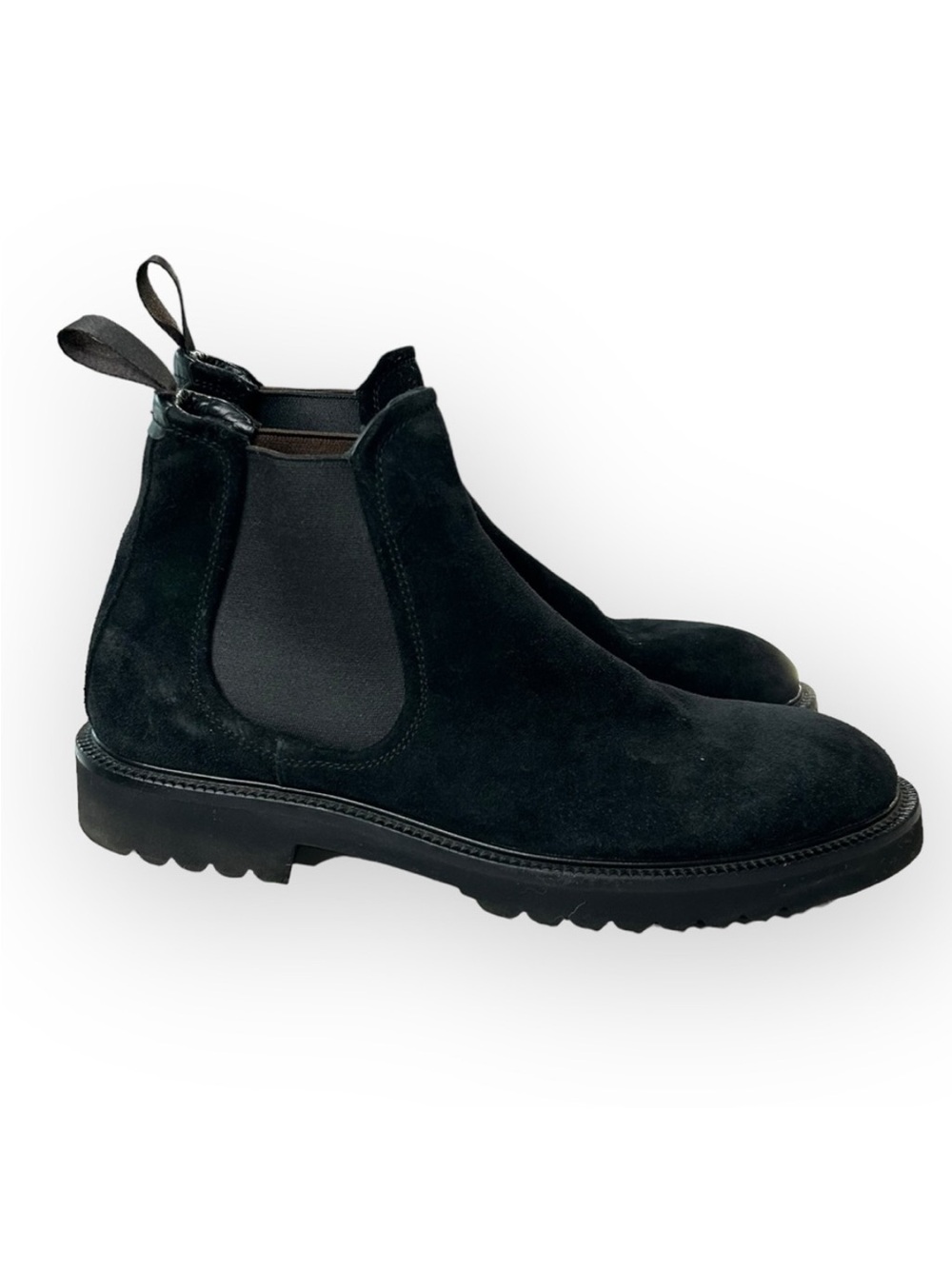 Good Man Brand Black Suede Ankle Boot 7.5